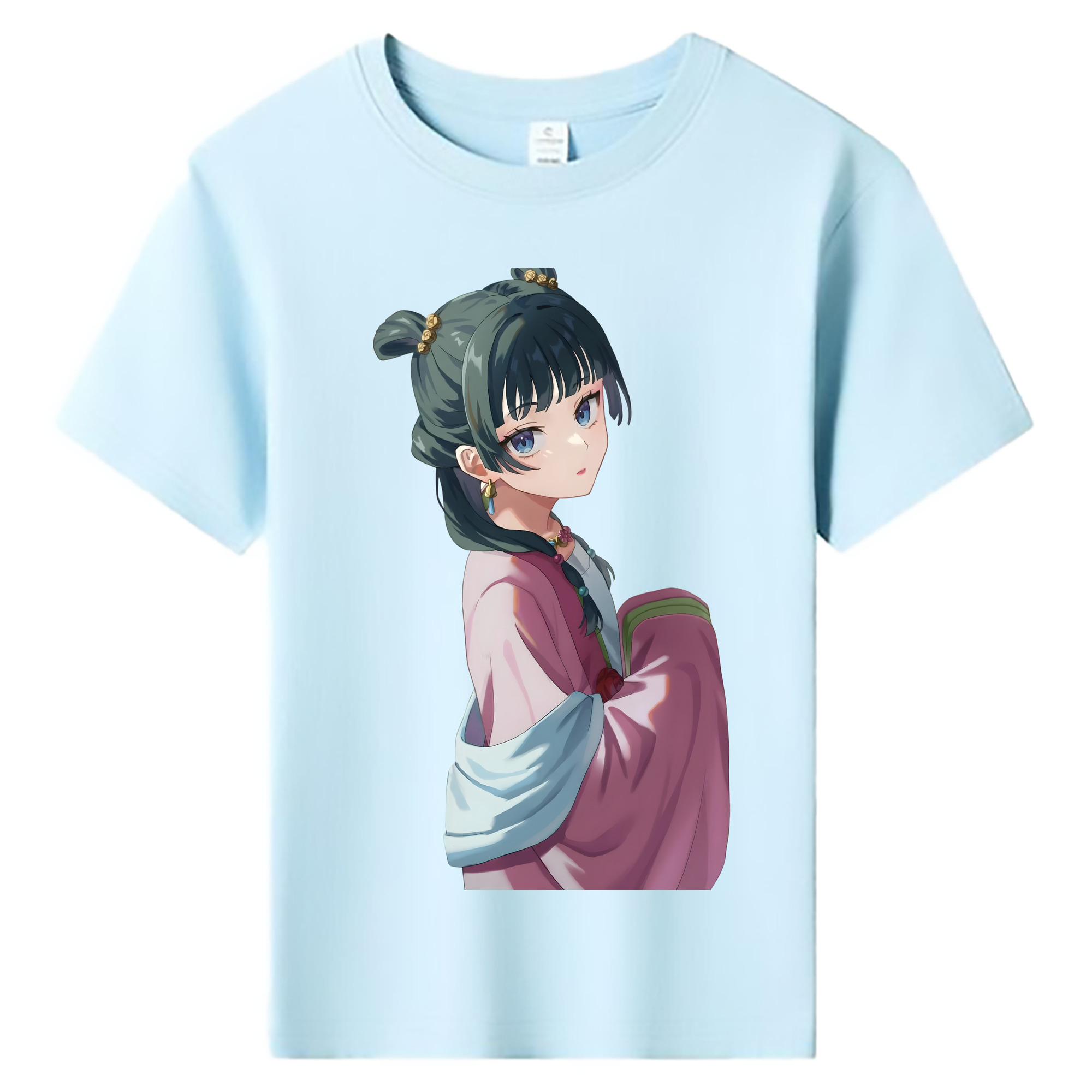 （画像用） 薬屋のひとりごと The Apothecary Diaries 綿100％キッズTシャツ（フロントプリント）